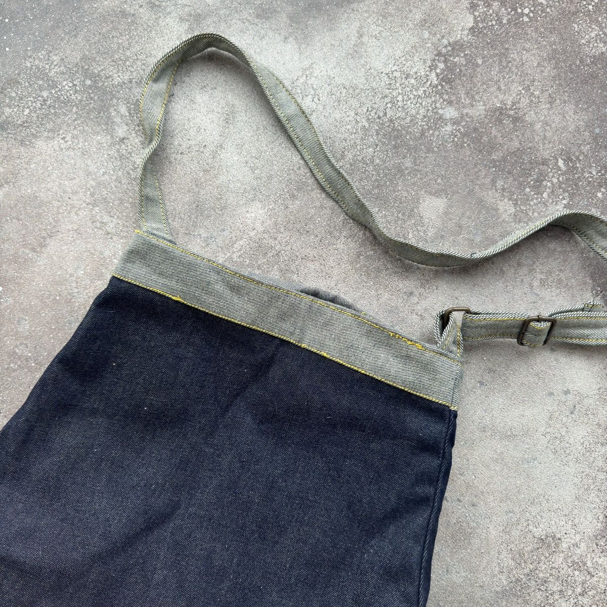 Evisu × Vintage Evisu Vintage Y2K Denim Shoulder Bag Size ONE SIZE - 10 Thumbnail
