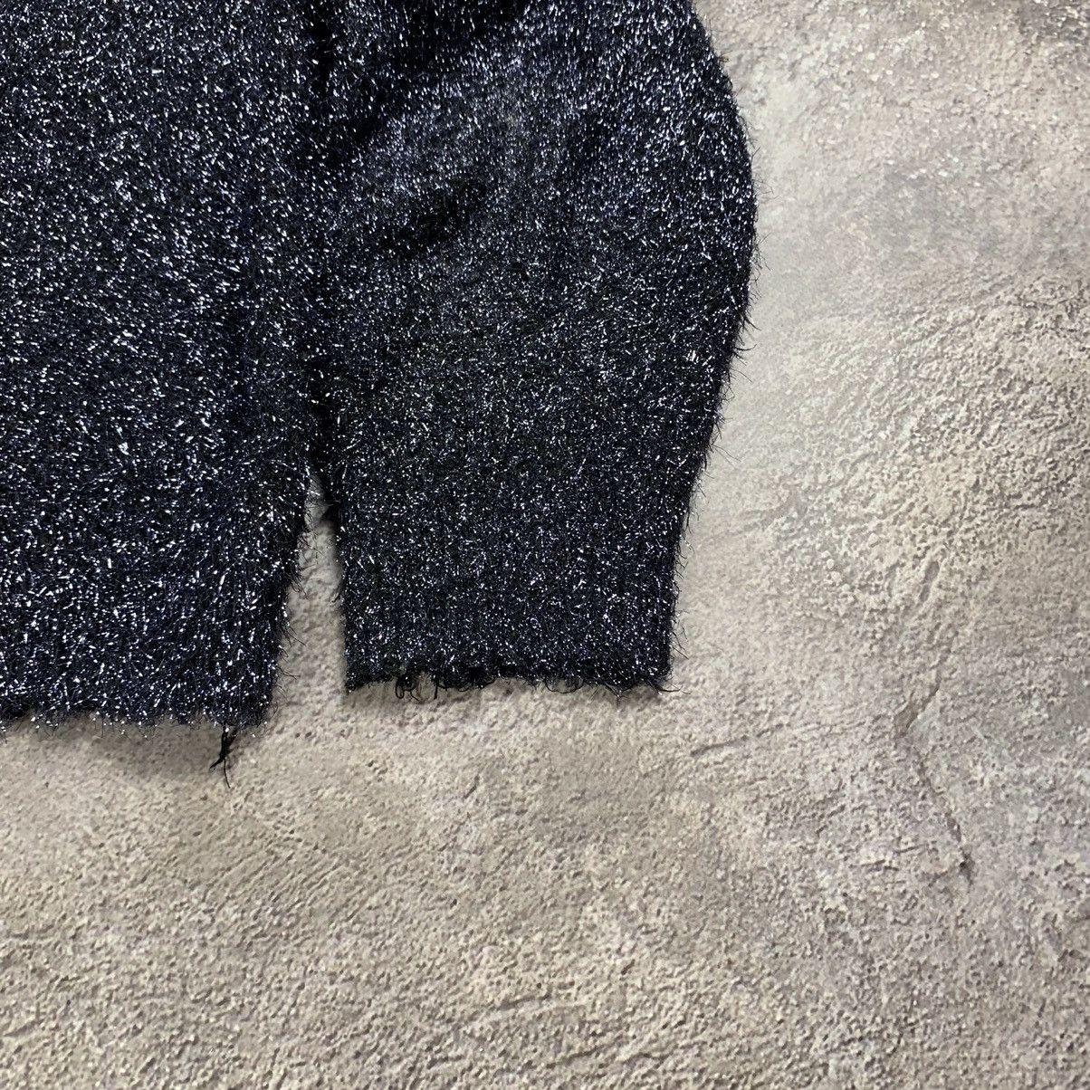 Vintage Vintage Y2K ABSTRACT MOHAIR SWEATER Knitted Flower 90s Size L / US 10 / IT 46 - 3 Thumbnail