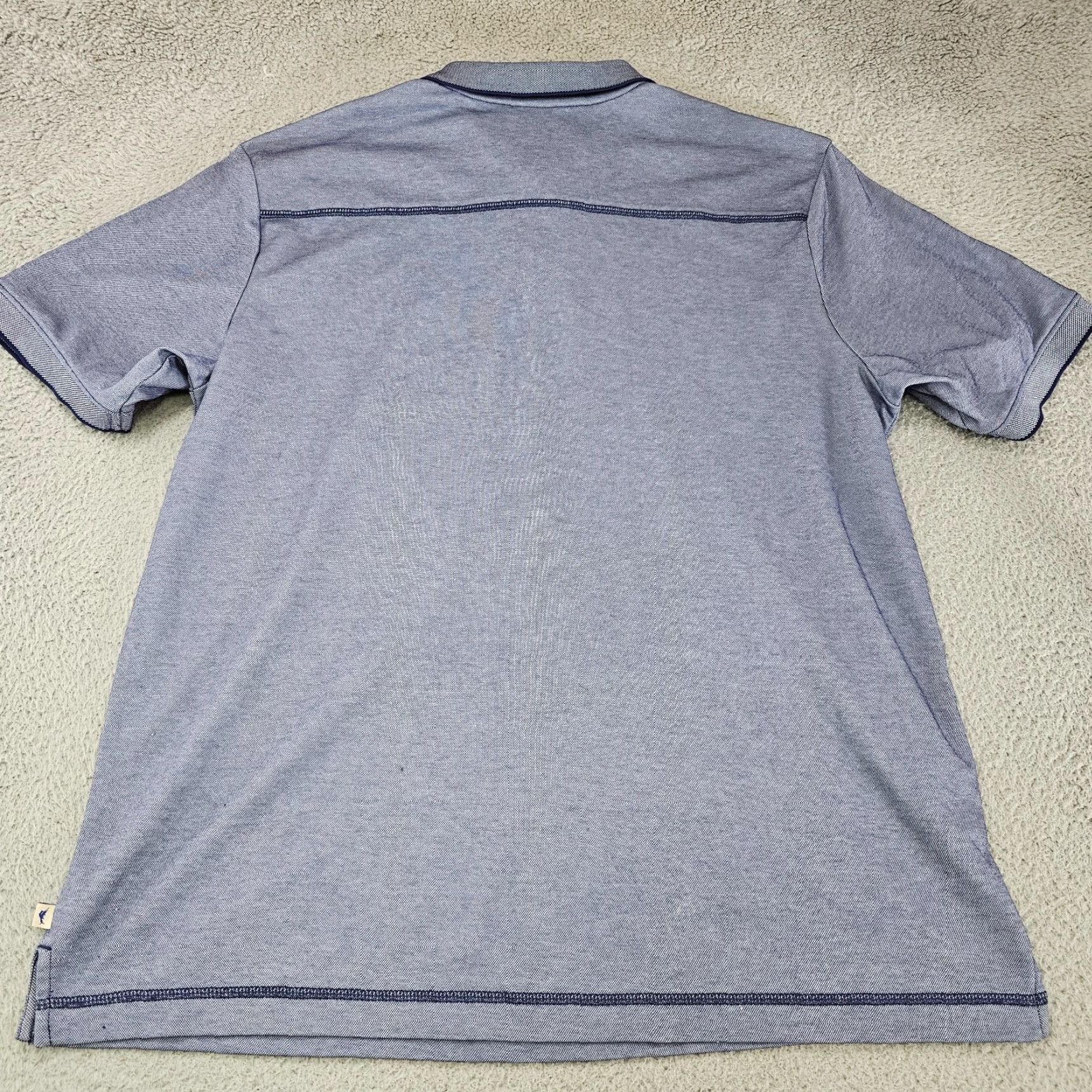 Tommy Bahama Tommy Bahama Polo Shirt Mens L Blue Golf Island Preppy Casual Marlin Rugby Shirt Size US L / EU 52-54 / 3 - 6 Thumbnail