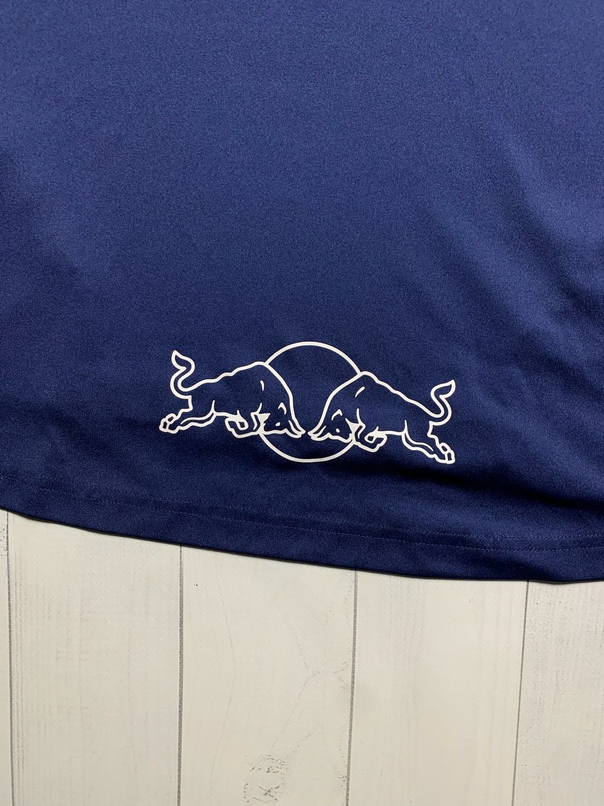 Adidas × Vintage Vintage adidas soccer jersey Red Bull Salzburg size XL navy Size US XL / EU 56 / 4 - 7 Thumbnail