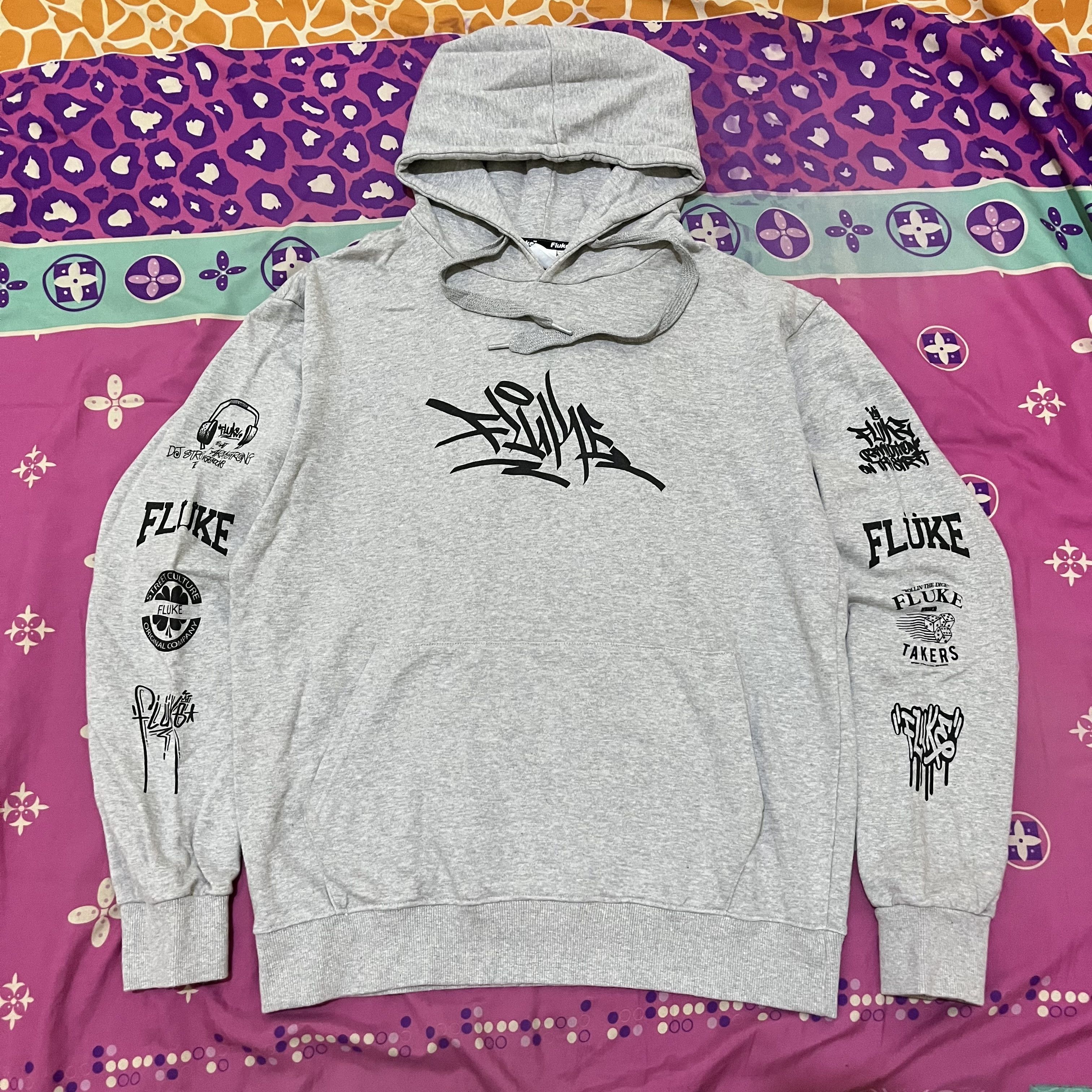 Vintage Fluke skate hoodie Size US L / EU 52-54 / 3 - 1 Thumbnail
