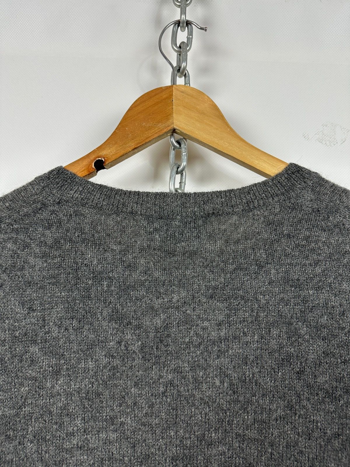 Prada Prada Gray Alpaca Wool Sweater Size US L / EU 52-54 / 3 - 16 Thumbnail