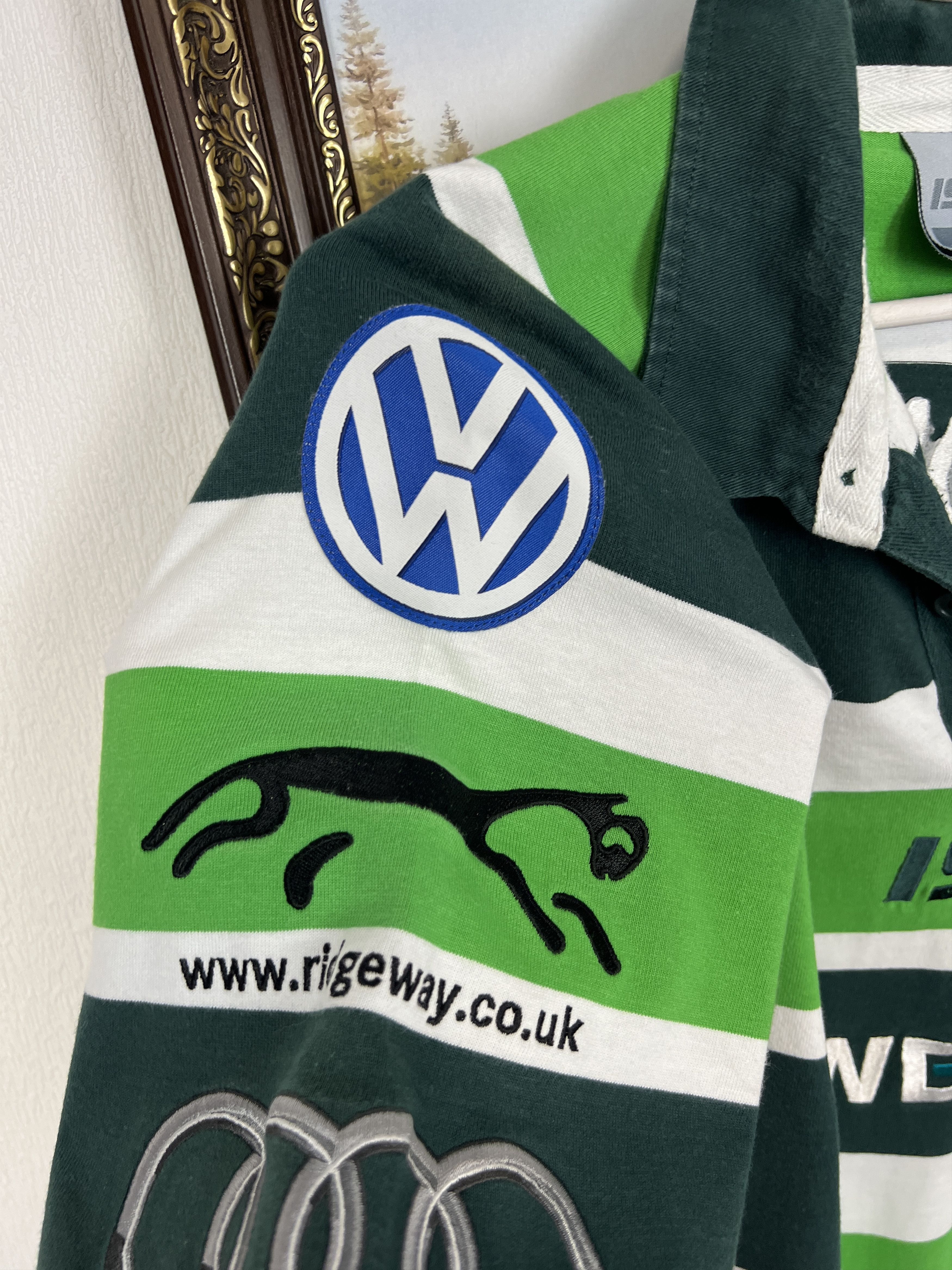 Vintage Vintage London Irish Rugby Union Jersey ISC Powerday Size US L / EU 52-54 / 3 - 5 Thumbnail