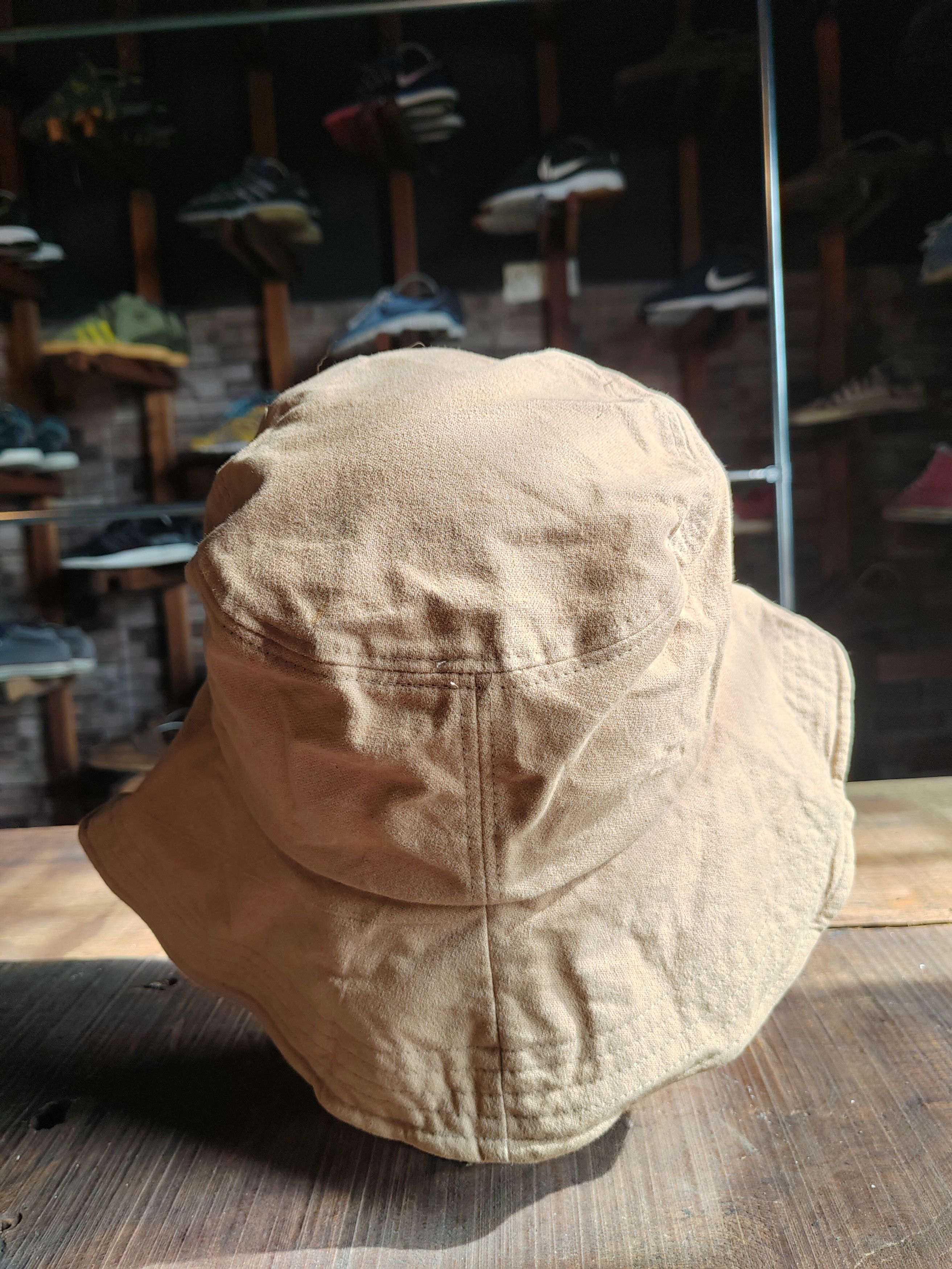 Japanese Brand Vintage Japanese Style Bucket Hat Cap Size ONE SIZE - 4 Thumbnail
