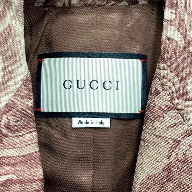 Gucci Gucci Forest graffiti suit 2505-Nextarrow Size 40R - 3 Thumbnail