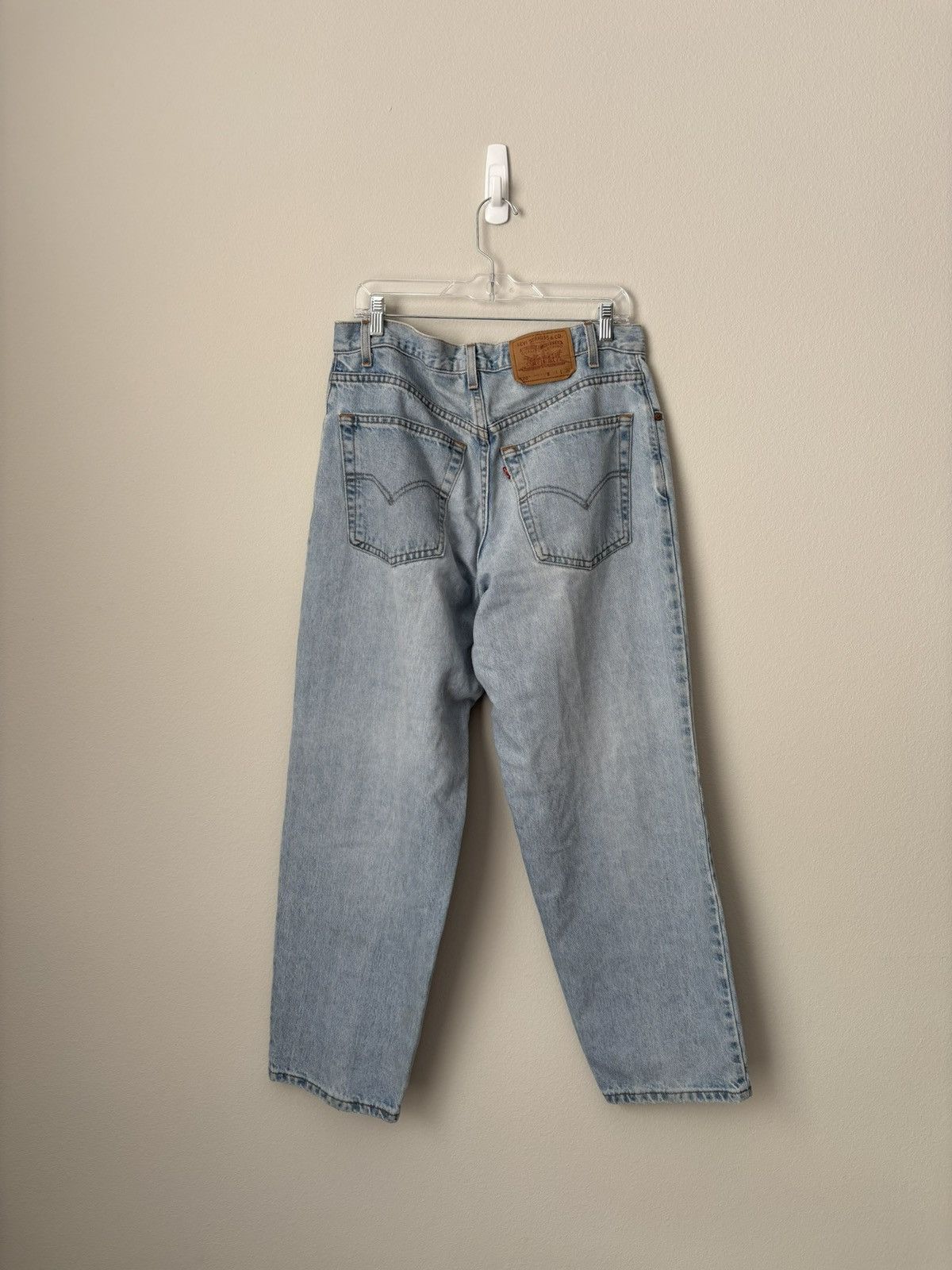 Levi's Vintage 90s 570 Levi's Light Wash Jeans Size US 34 / EU 50 - 9 Thumbnail
