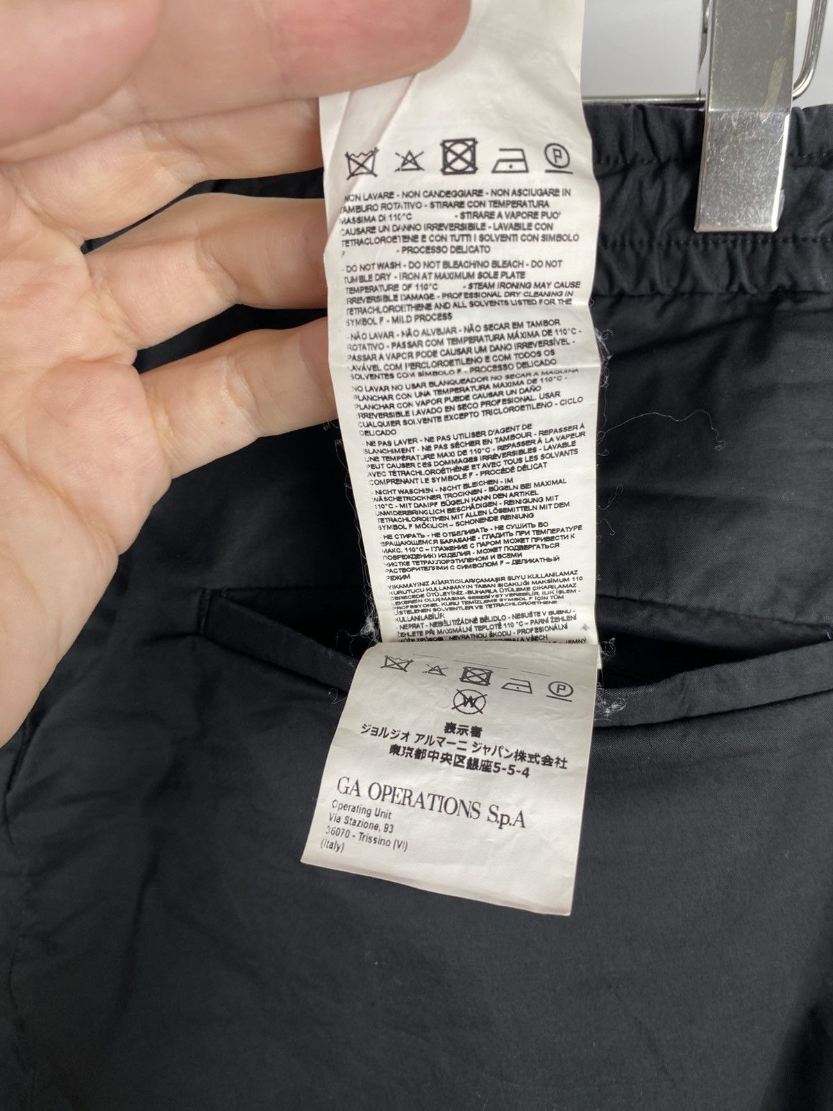 Emporio Armani Emporio Armani Cotton Jogger Pants size 50 Size US 32 / EU 48 - 9 Thumbnail