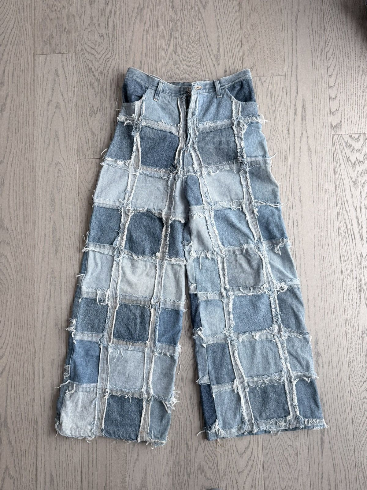 Other Upcycled avant garde jeans Size US 30 / EU 46 - 1 Thumbnail