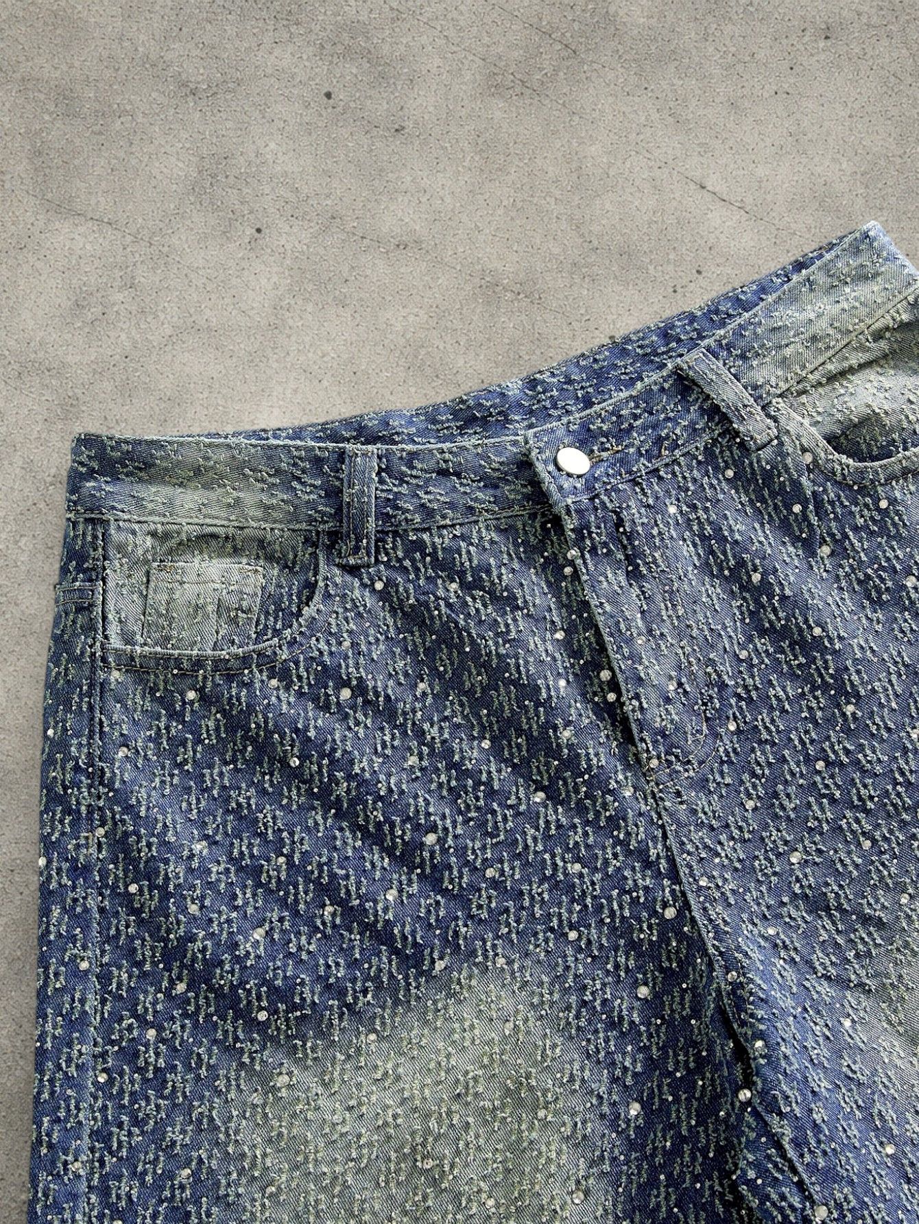 Vintage Diamond jeans shorts Size US 32 / EU 48 - 3 Thumbnail