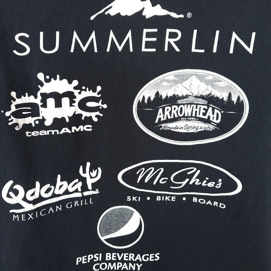 Gildan Tour De Summerlin T Shirt Mens Size Large Black 2010 Bike Size US L / EU 52-54 / 3 - 4 Thumbnail