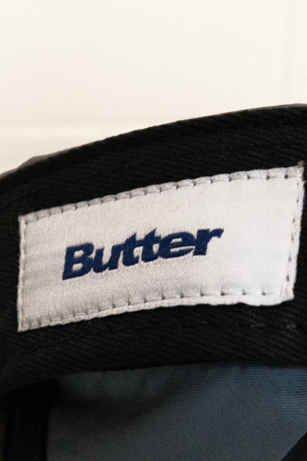Butter Goods Butter Black Baseball Cap with Embroidered Floral Detail Size ONE SIZE - 3 Thumbnail