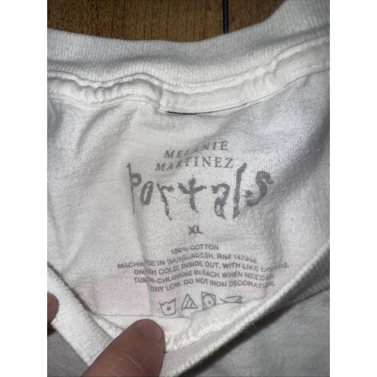 Band Tees Melanie Martinez Portals T-Shirt White XL 23x28 Tour Merch Size US XL / EU 56 / 4 - 3 Thumbnail
