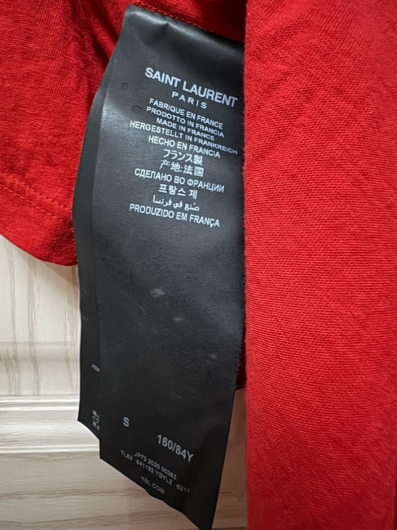 Saint Laurent Paris Saint laurent paris short sleeves 2506-Nextarrow Size US S / EU 44-46 / 1 - 5 Thumbnail