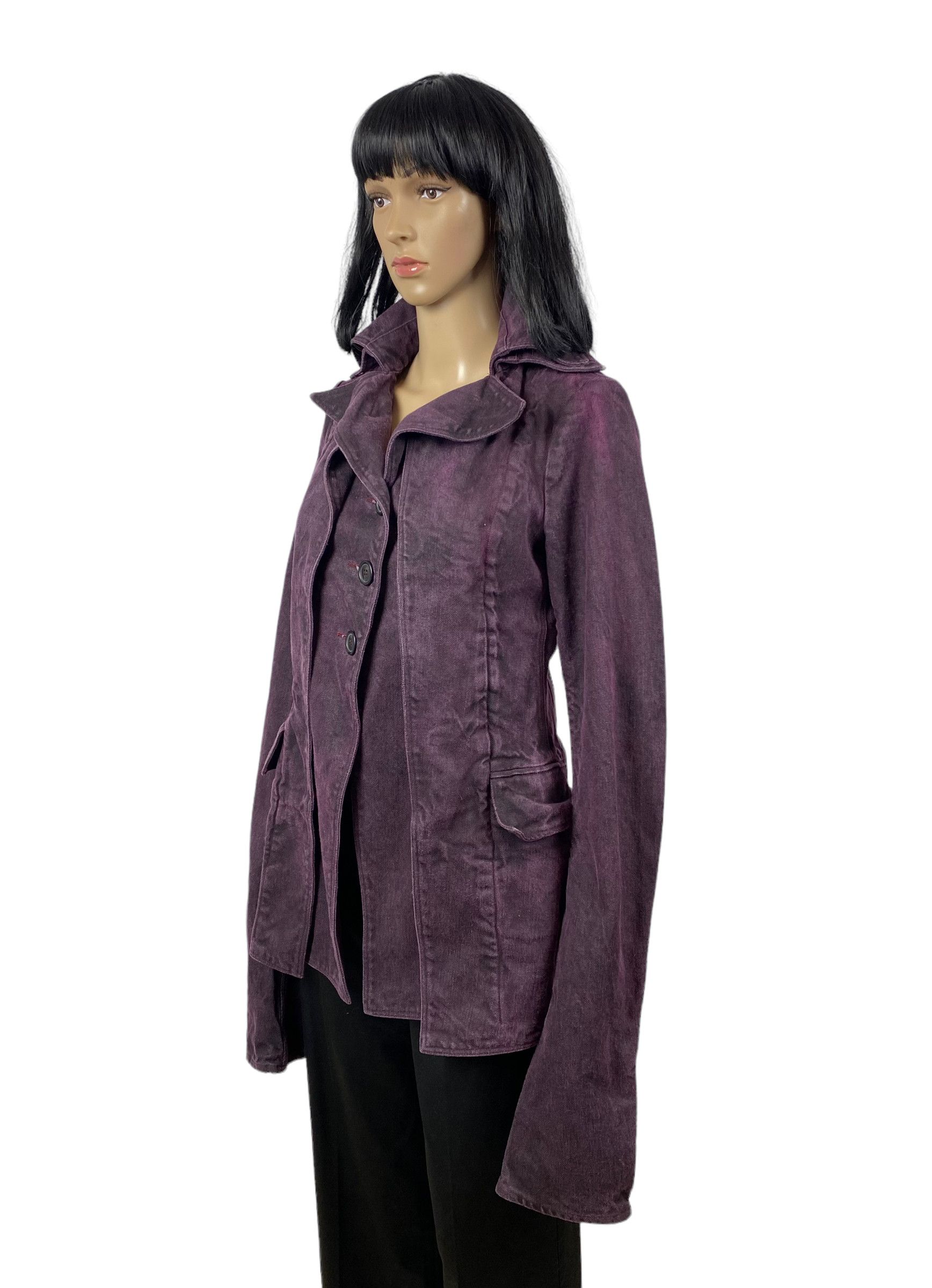 Rundholz rundholz women's waxed jacket garment dyed size XS Size XS / US 0-2 / IT 36-38 - 3 Thumbnail