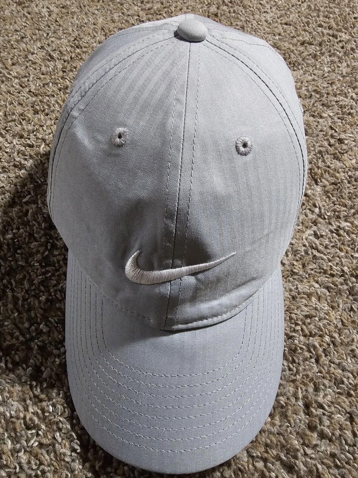 Nike Nike Golf Hat Strapback Gray Lightweight Legacy91 Size ONE SIZE - 2 Thumbnail