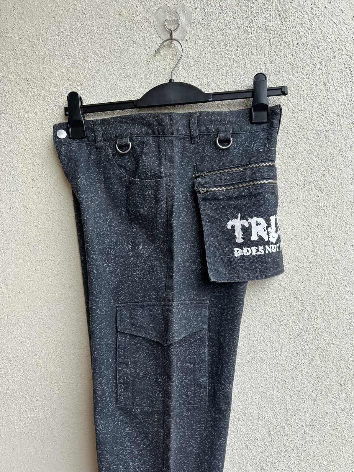 Vintage Slash Number Bondage Cargo Trouser Pant Size US 29 - 21 Thumbnail