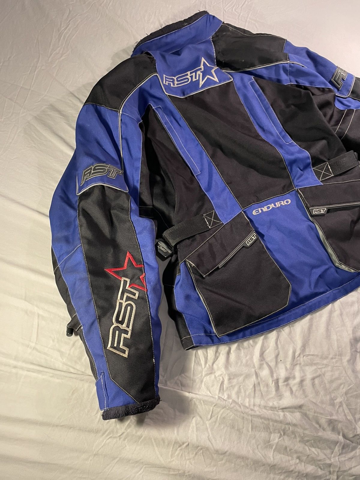 Vintage RST vintage enduro biker jacket Size US L / EU 52-54 / 3 - 6 Thumbnail