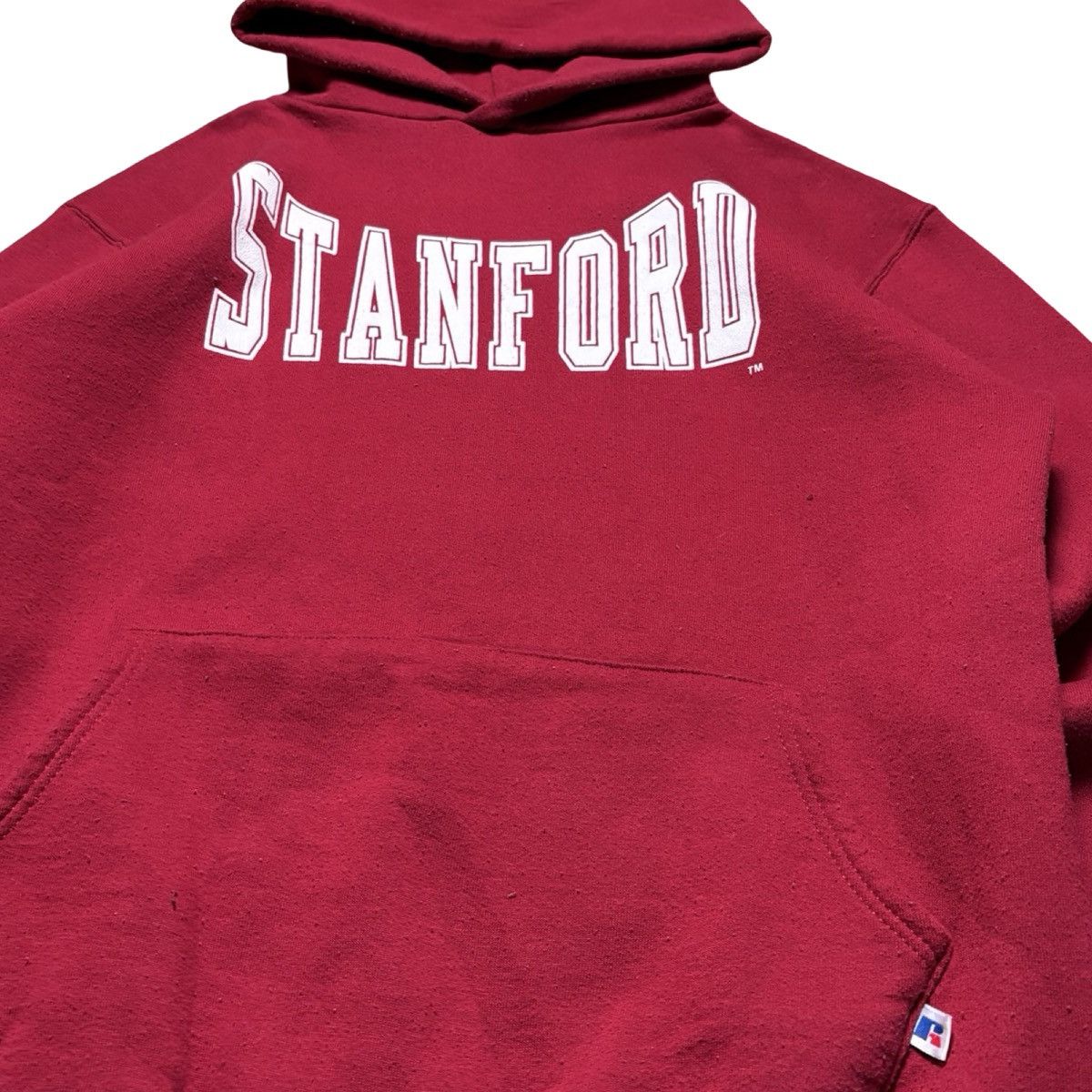 Russell Athletic Vintage Russell Athletics Stanford Hoodie Distressed USA L Size US L / EU 52-54 / 3 - 2 Thumbnail