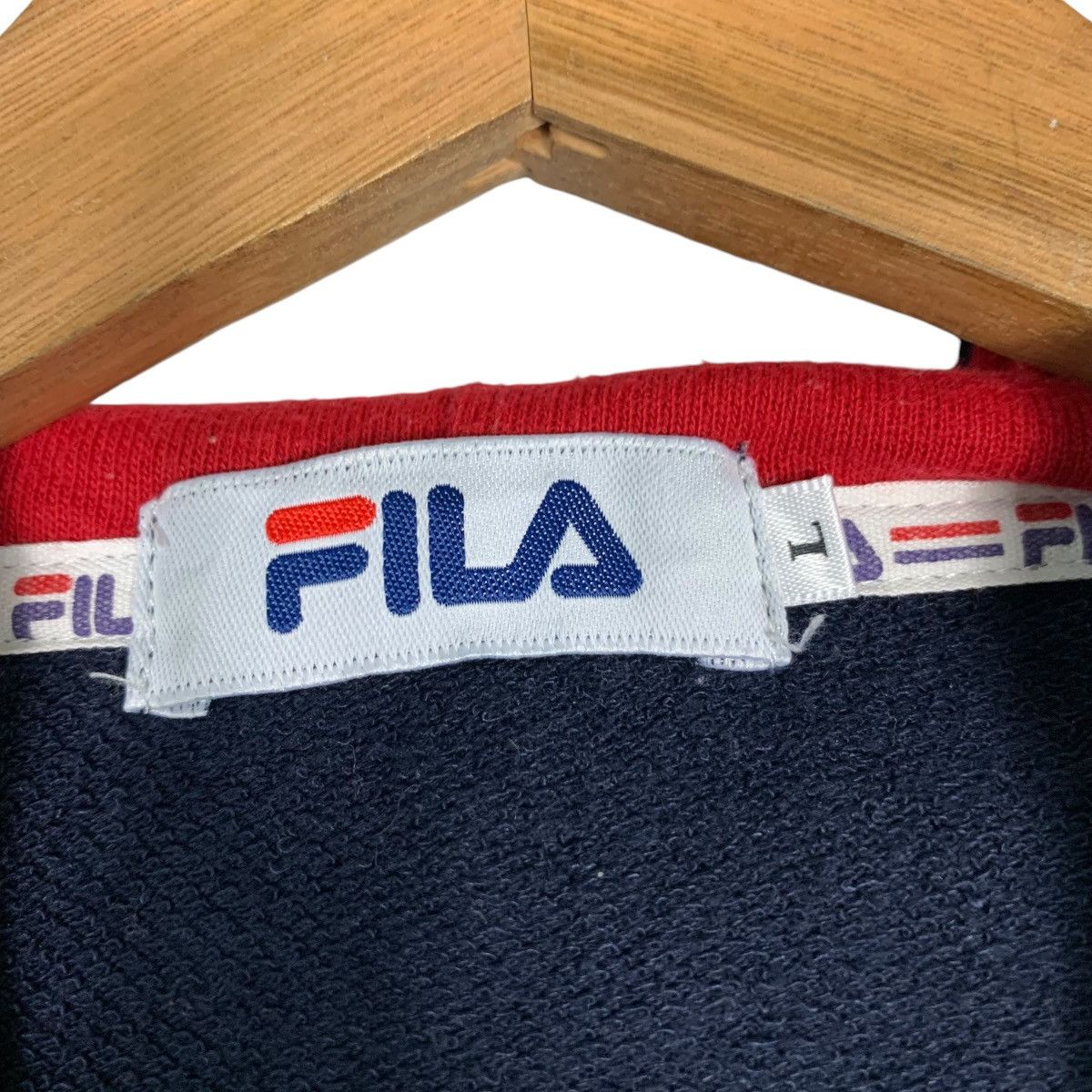 Fila FILA Short Sleeve Pullover Hoodies #1547-C69 Size US L / EU 52-54 / 3 - 13 Thumbnail