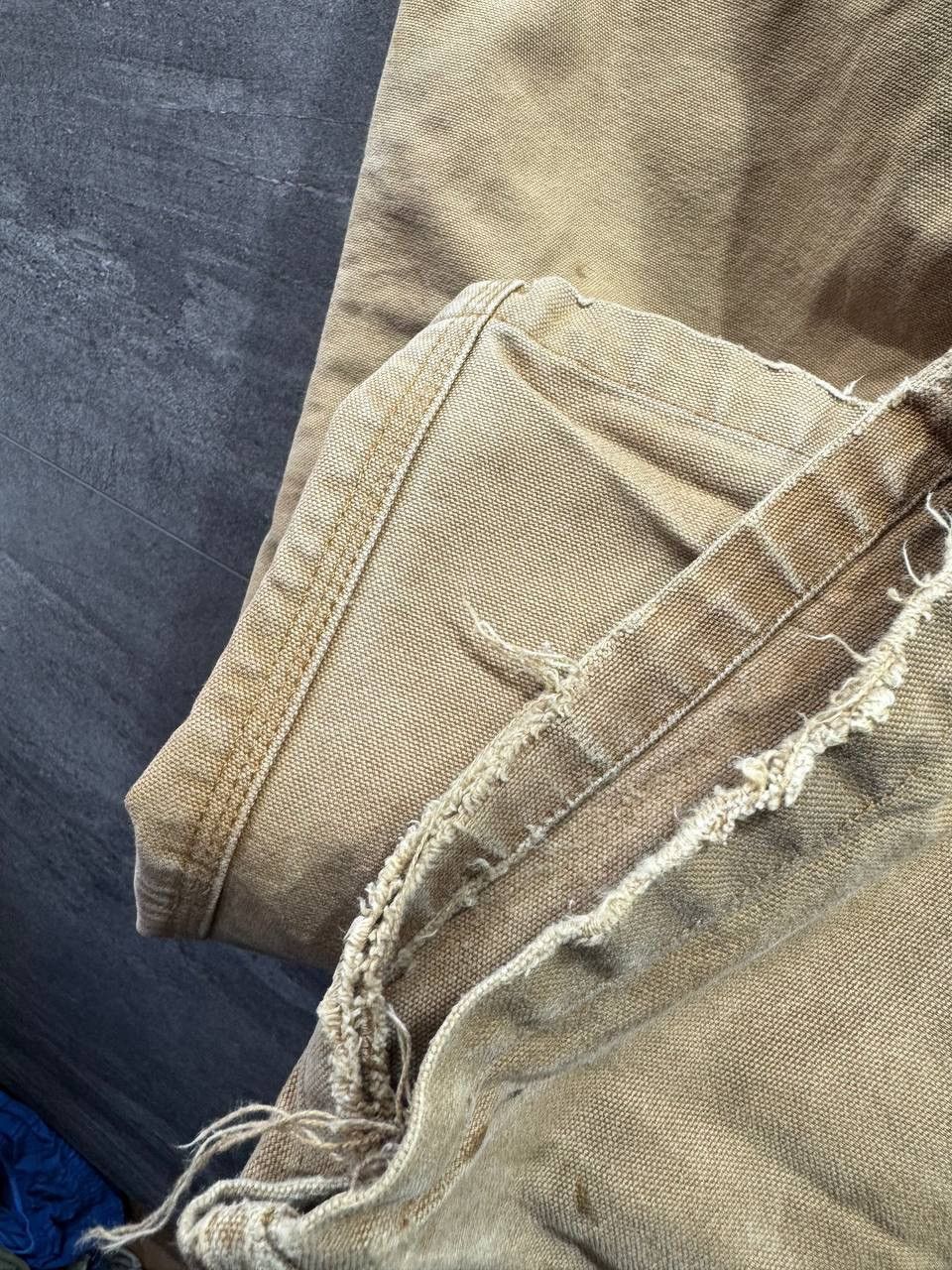 Carhartt Carhartt EB219 Tan Brown Cargo Double Knee Work Pants Size US 30 / EU 46 - 25 Thumbnail