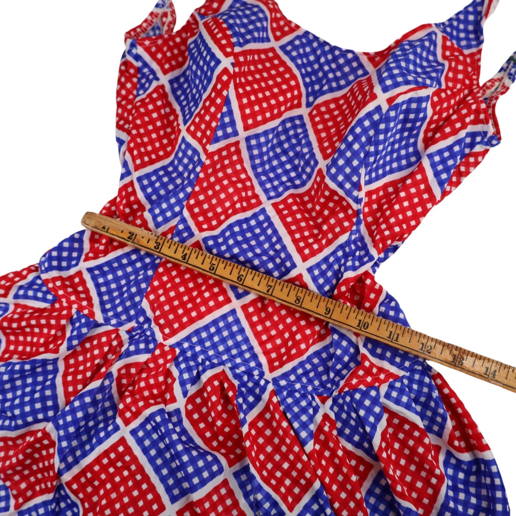 Vintage VINTAGE Montgomery Ward Swim Suit One Piece Womens Large L Red White Blue Multi 1960s NWT Size L / US 10 / IT 46 - 7 Thumbnail