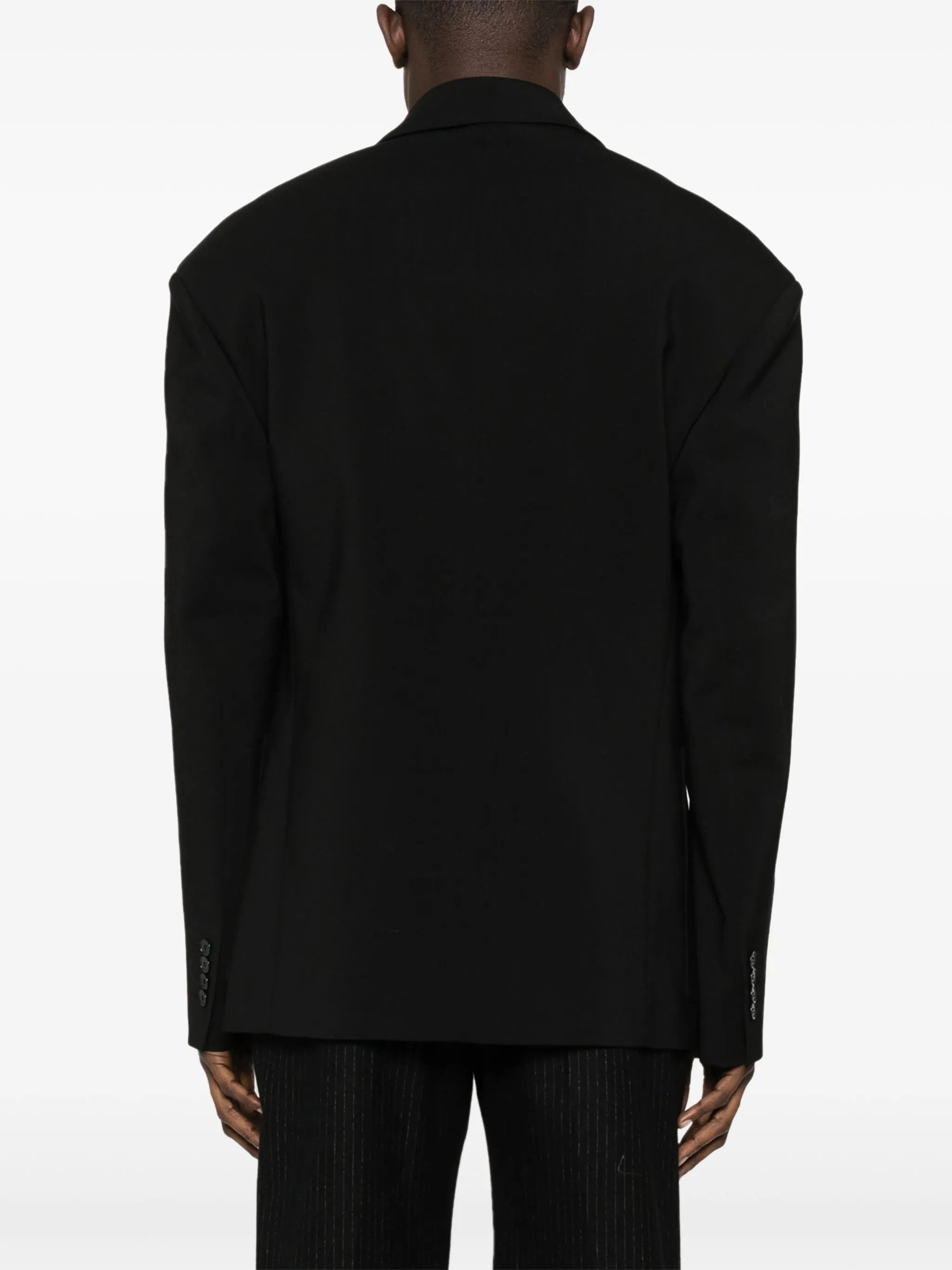 Lanvin o1y0125 Blazer in Black Size US M / EU 48-50 / 2 - 3 Thumbnail