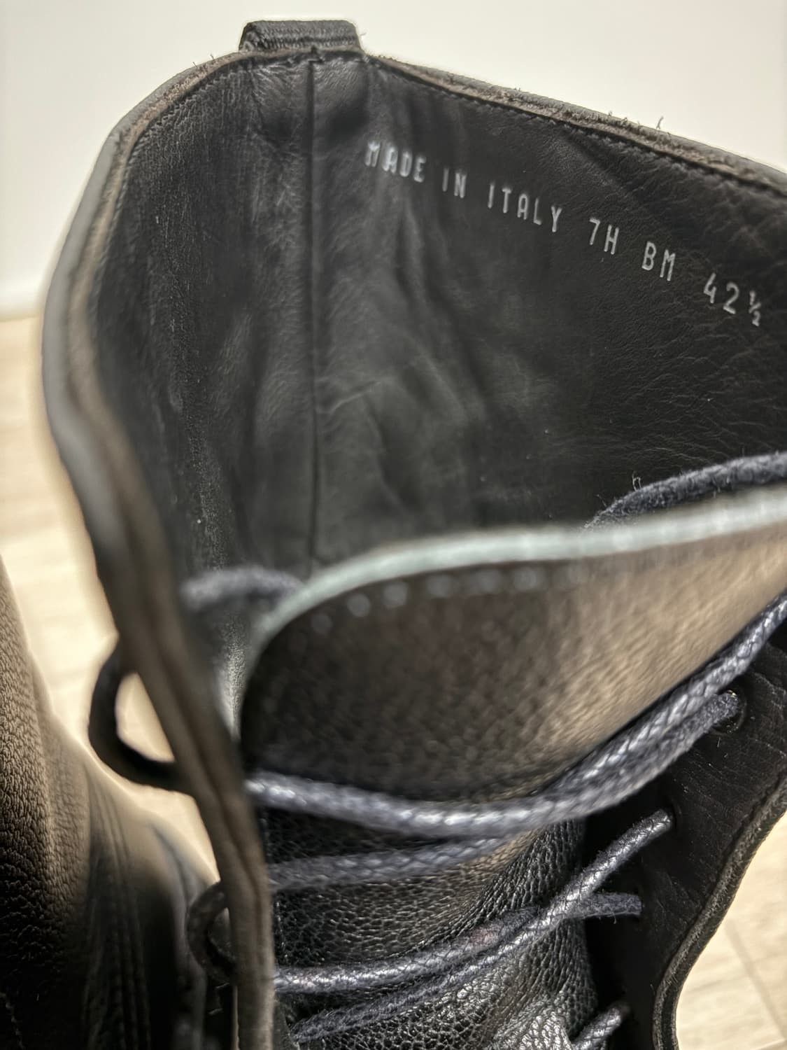 Archive 07FW 'NAVIGATE' Combat Boots