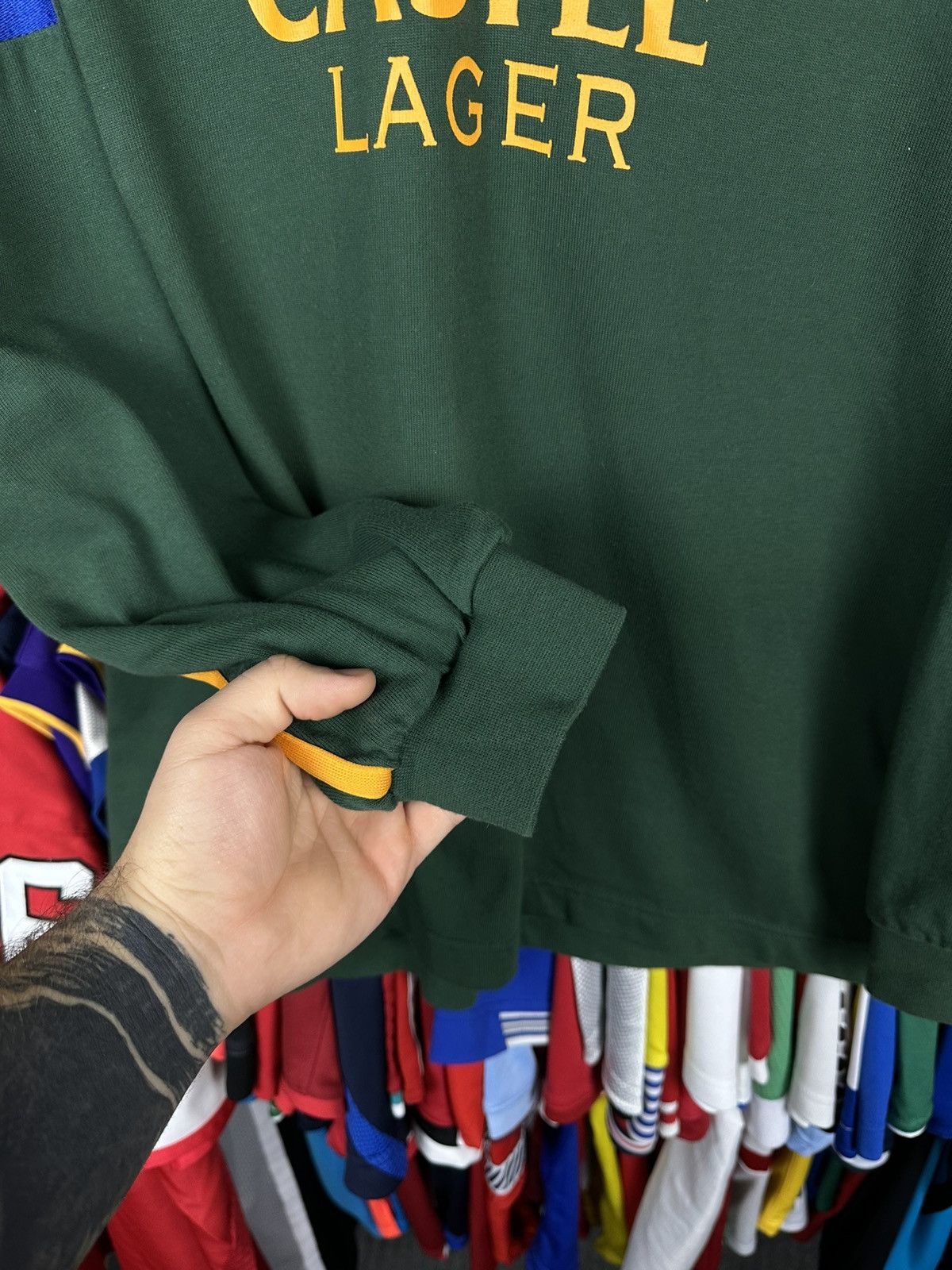 Nike Vintage 90's Nike South Africa Rugby Union L/S Jersey Shirt Size US M / EU 48-50 / 2 - 8 Thumbnail