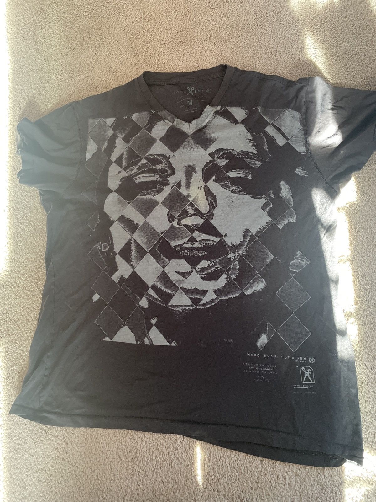 Marc Ecko × Vintage Vintage Marc Ecko cut & sew Marilyn tee Size US M / EU 48-50 / 2 - 1 Thumbnail