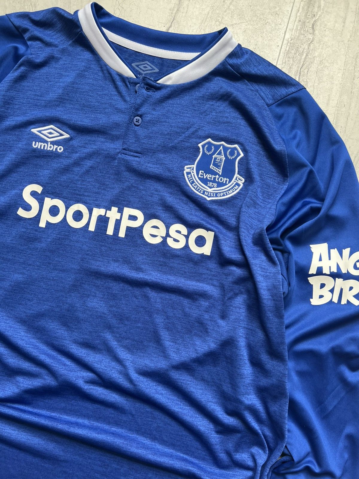 Nike Vintage Umbro Everton Davies FC Soccer Futbol Jersey Kit Size US XL / EU 56 / 4 - 3 Thumbnail