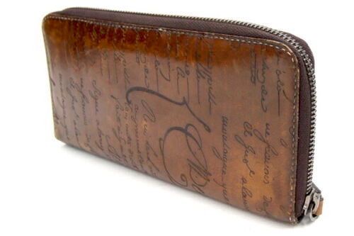 Berluti Berluti Zipped Long wallet Scritto Itauba BIFOLD Size ONE SIZE - 2 Thumbnail