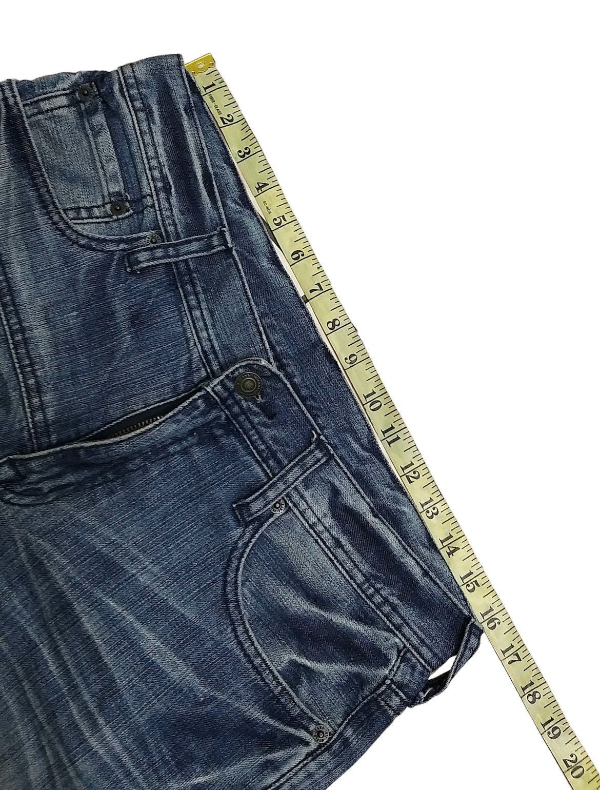 Japanese Brand 🔥EDGE RUPERT PATCHWORK INSPIRED HYSTERIC GLAMOUR HAGI JEANS Size US 32 / EU 48 - 4 Thumbnail