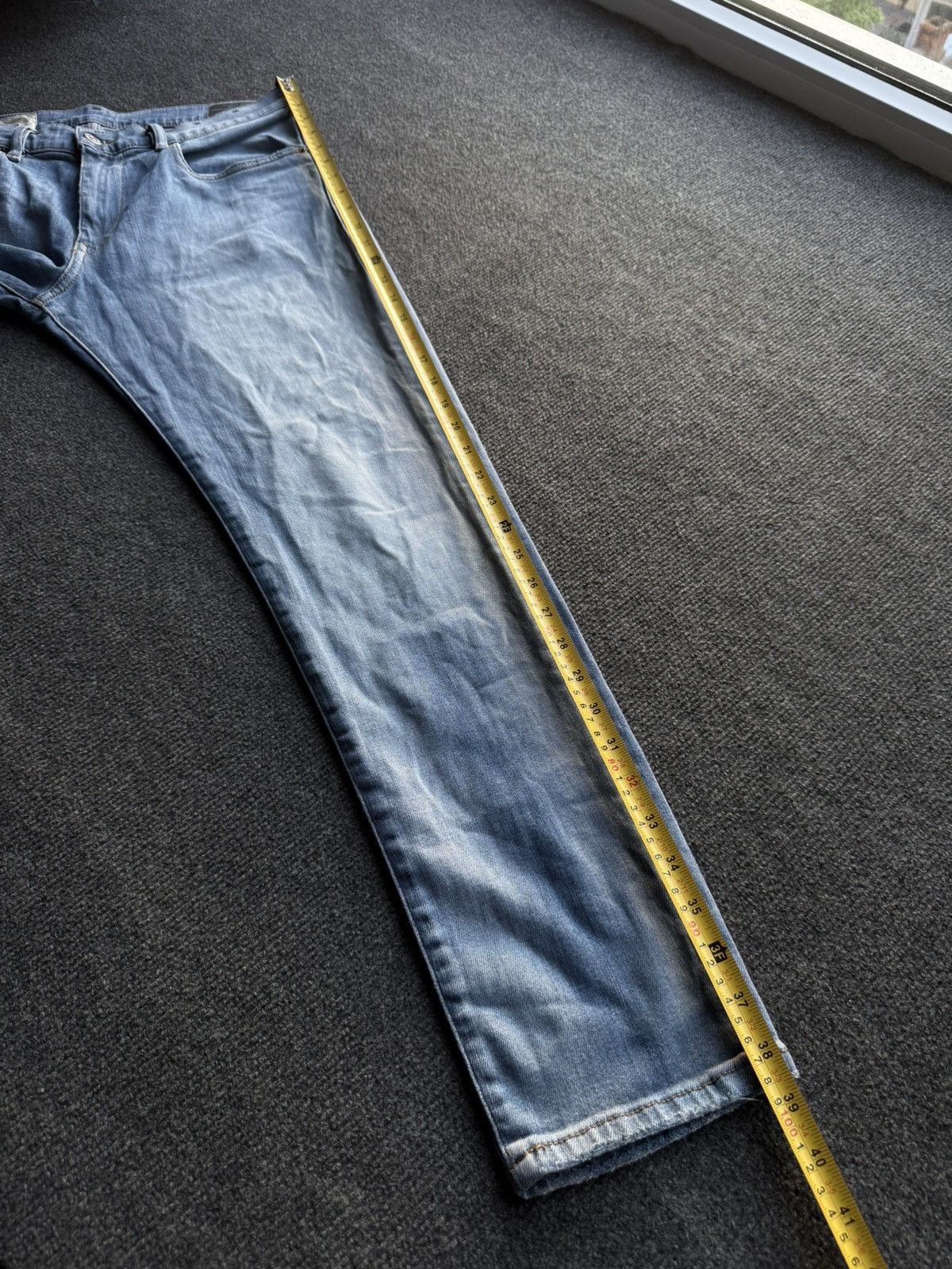 Diesel 00s Y2K Luxury vntg Diesel D-Strukt Slim Light Wash Jeans Size US 32 / EU 48 - 23 Thumbnail