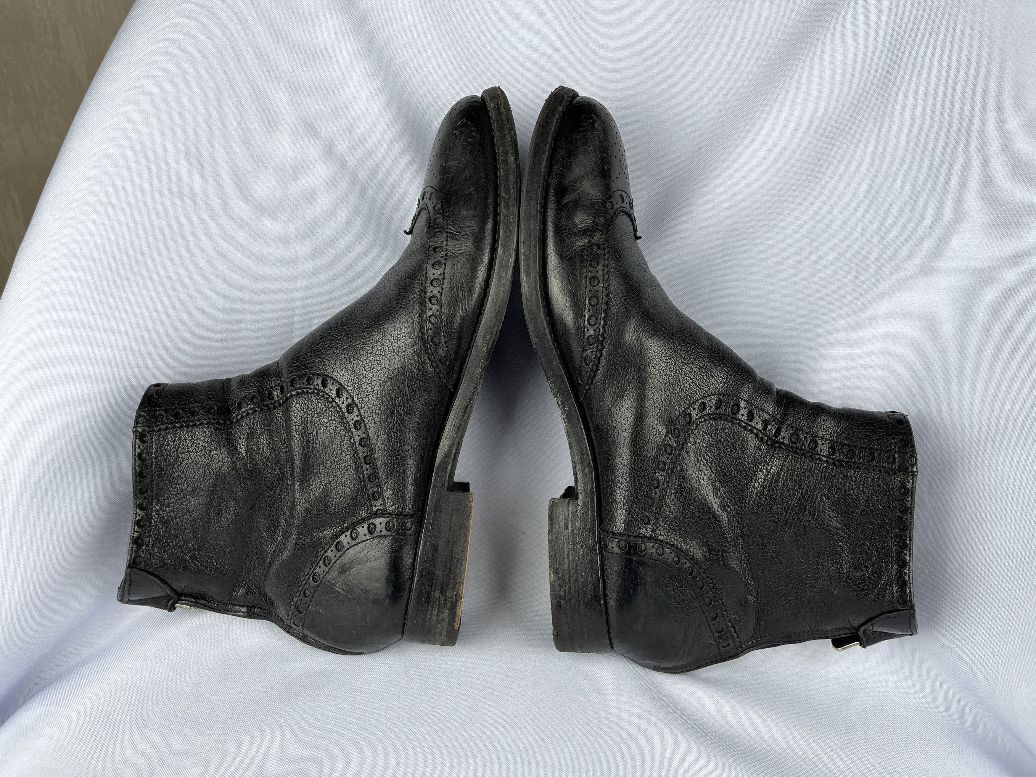 Alberto Fasciani × Leather Alberto Fasciani Ankle Zip Leather Boots Size 39.5 UK 5.5 Size US 6.5 / EU 39-40 - 16 Thumbnail