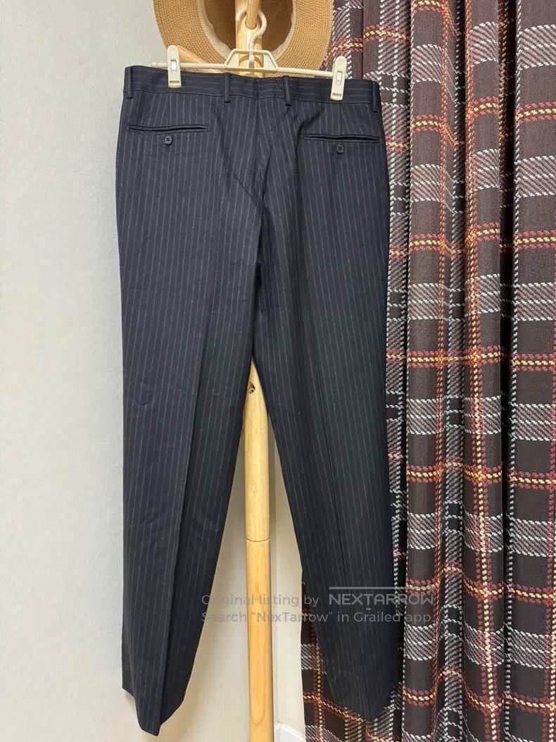 Hermes Hermes Casual pants with 98% wool and 2% mulberry silk Size US 44 / EU 60 - 2 Thumbnail