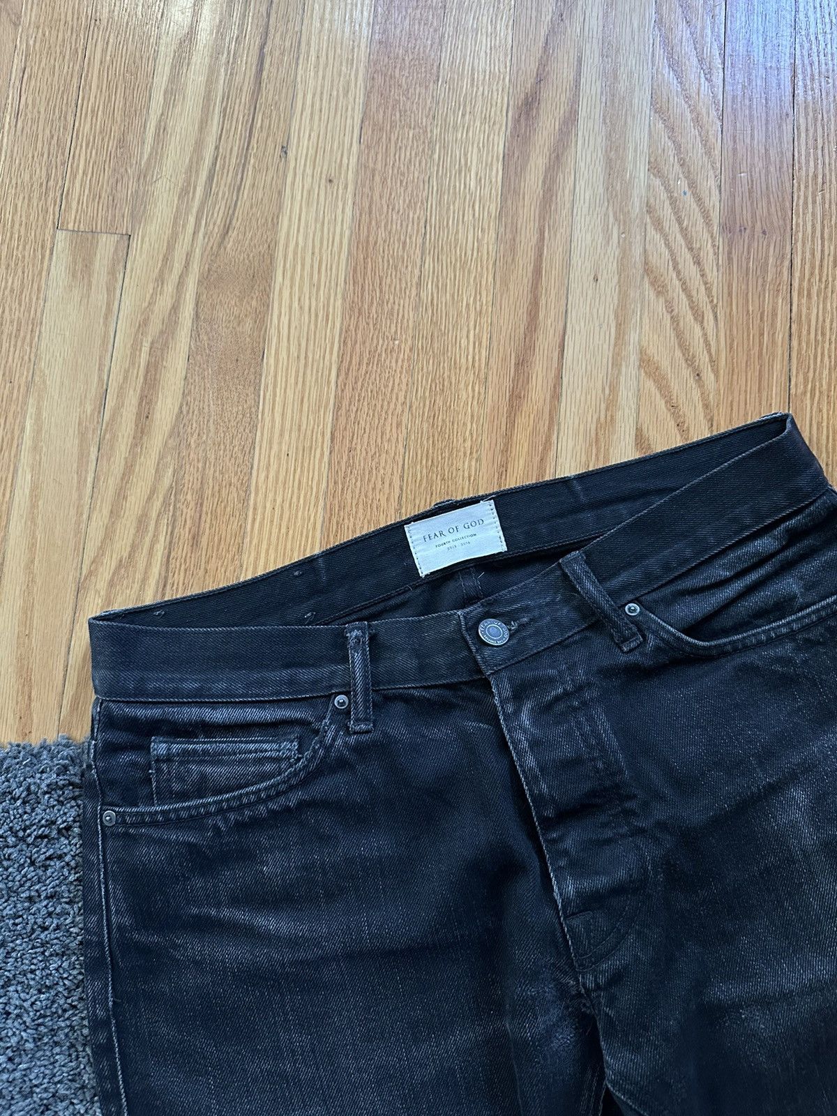 Fear of God Fear of god fourth collection distressed jeans Size US 31 - 3 Thumbnail