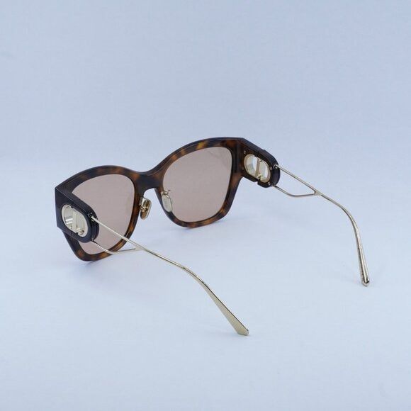 Dior 🕶️ New Dior 30MONTAIGNE B2U 26L0 Sunglasses - Light Havana Size ONE SIZE - 4 Thumbnail