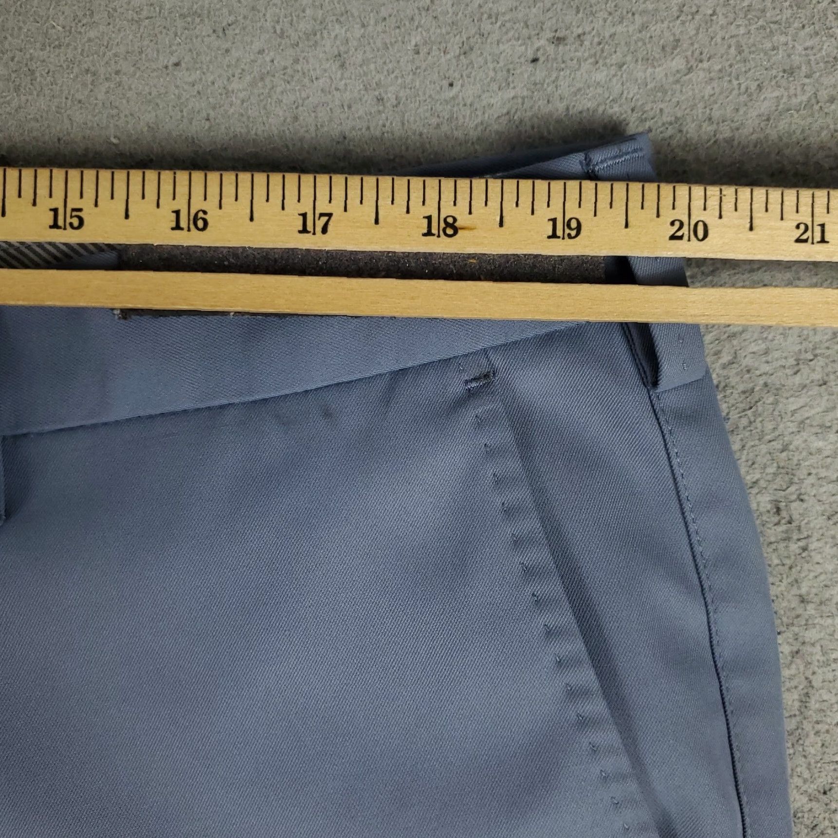 Peter Millar Peter Millar Pants Mens 40x32 Blue Cuffed Golf Slash Pockets Chino Trousers Size US 40 / EU 56 - 6 Thumbnail