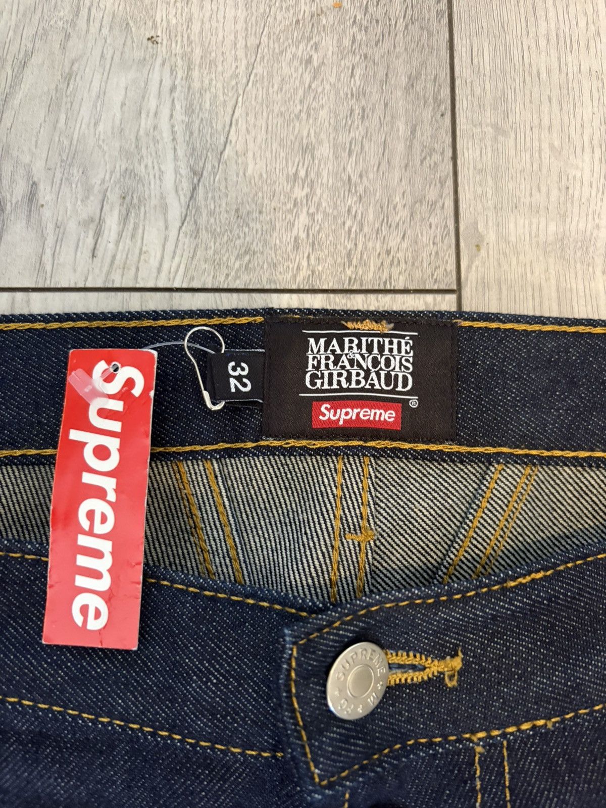 Supreme Supreme x Marithe + Francois Girbaud X-Seam Baggy Jean Size US 32 / EU 48 - 7 Thumbnail