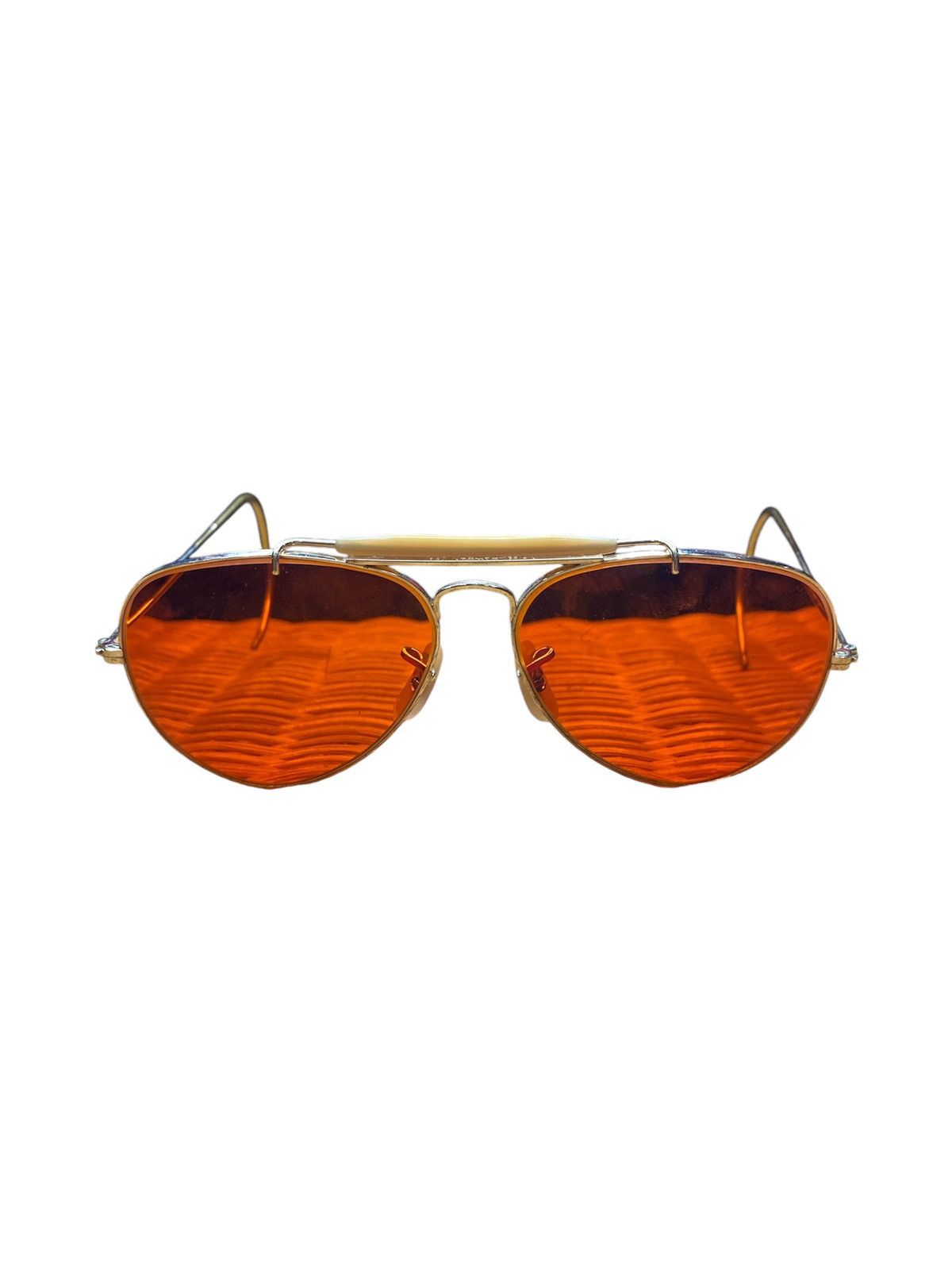 RayBan × Vintage Vintage Bushnell Japan B&L Gold 601 Aviator sunglasses Size ONE SIZE - 5 Thumbnail