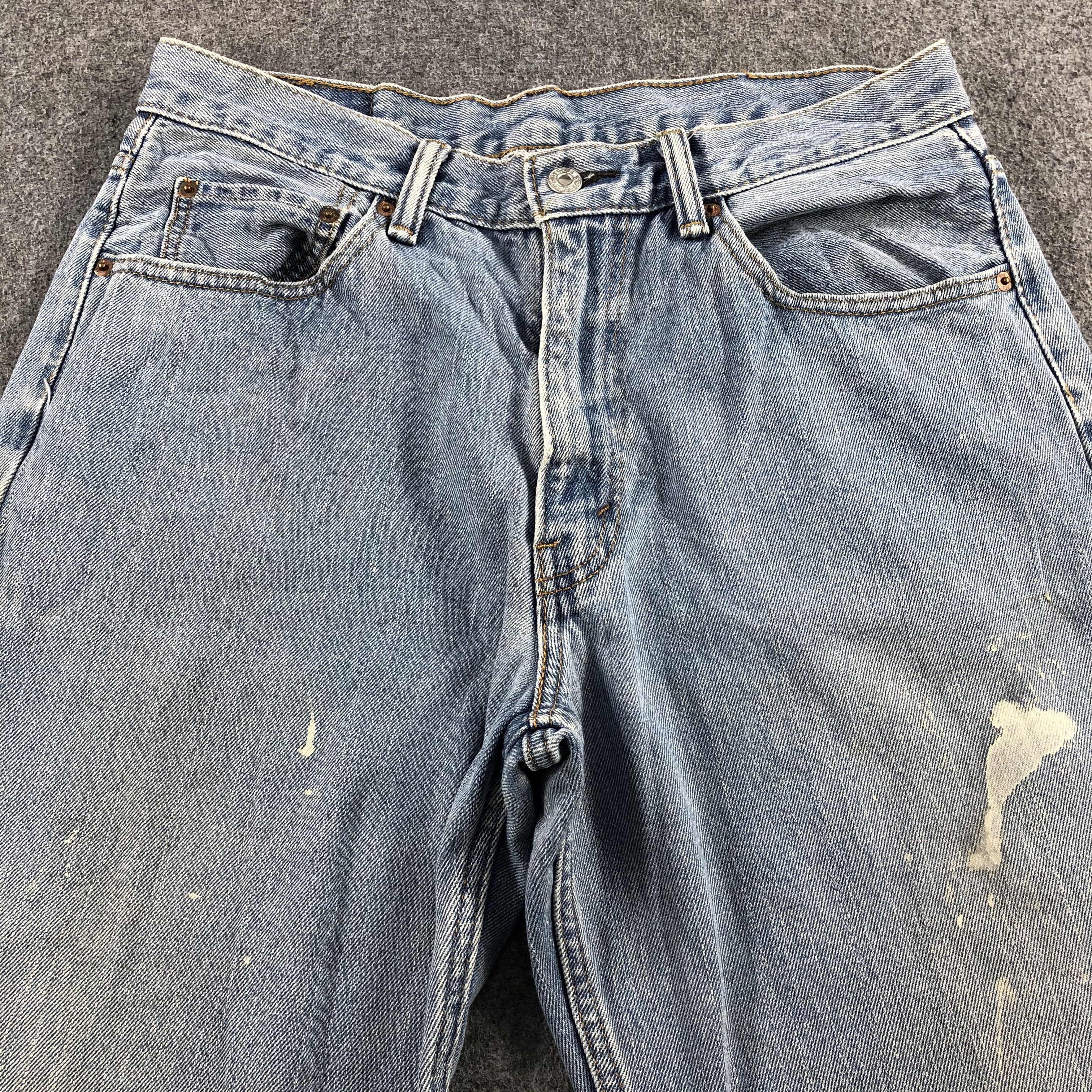 Levi's Vintage Light Wash Levis 550 Jeans-J2032 Size US 34 / EU 50 - 3 Thumbnail