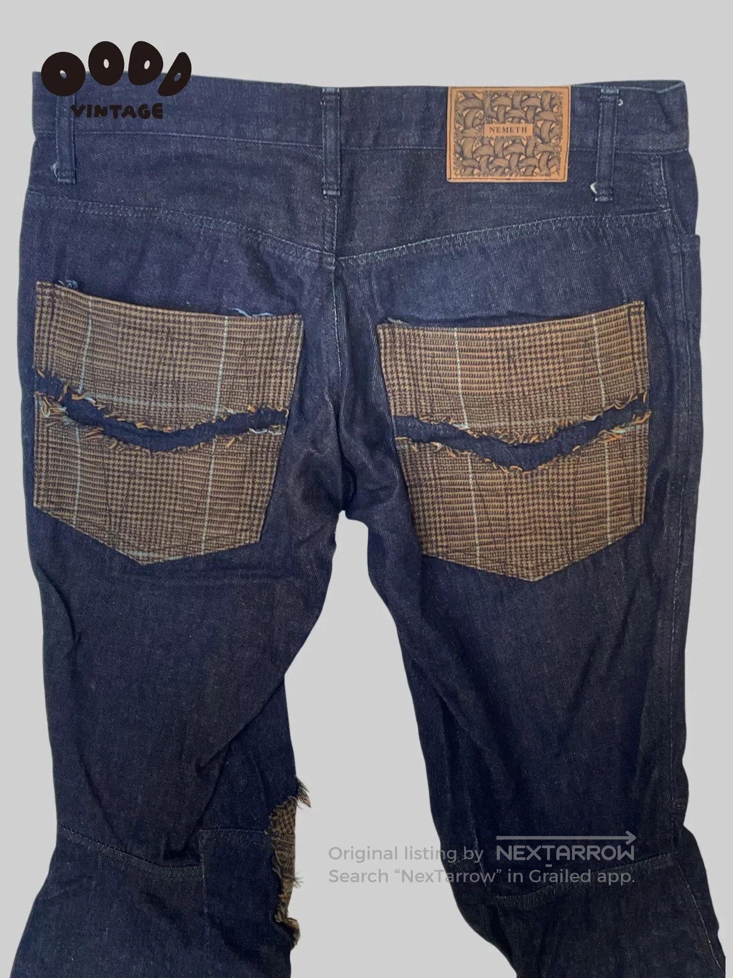 Christopher Nemeth Christopher Nemeth Deconstructed Denim Pants. Size US 30 / EU 46 - 6 Thumbnail