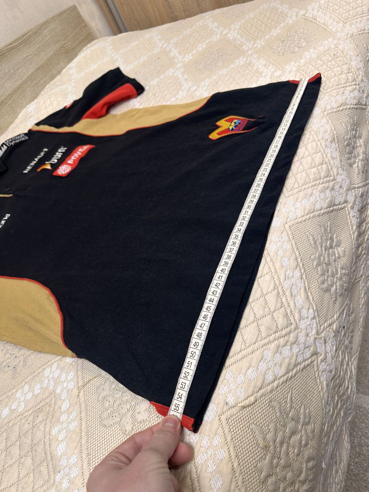 Polo Ralph Lauren 🔥 Lotus Renault F1 Team Polo T Shirt Chief Keef Ralph Lauren Size US L / EU 52-54 / 3 - 12 Thumbnail