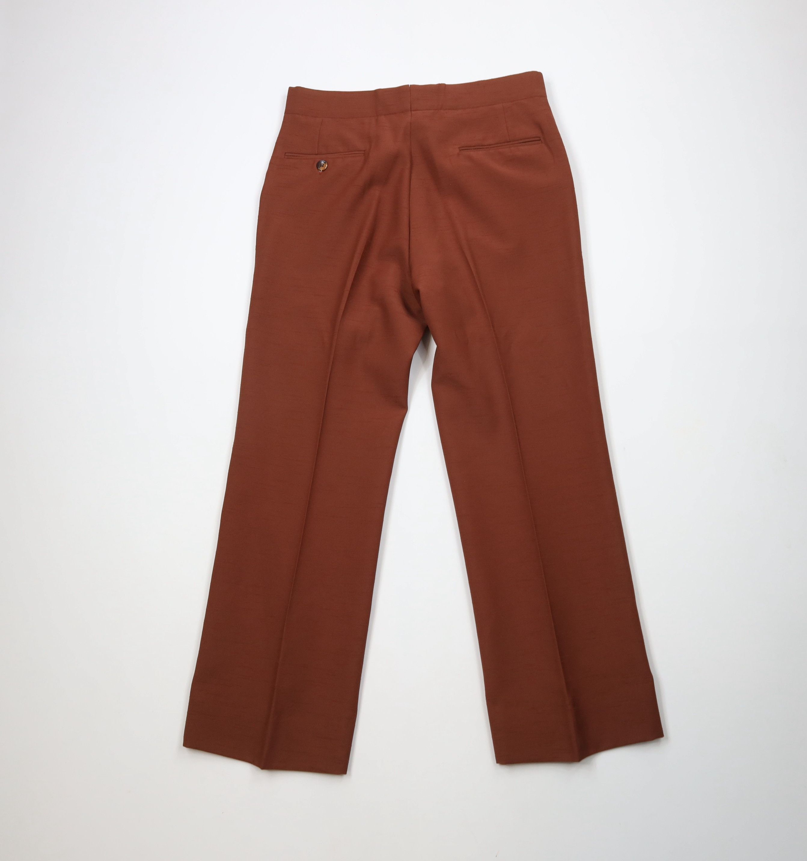 Vintage Vintage 60s 70s Streetwear Wide Leg Chino Pants Orange USA Size US 32 / EU 48 - 9 Thumbnail