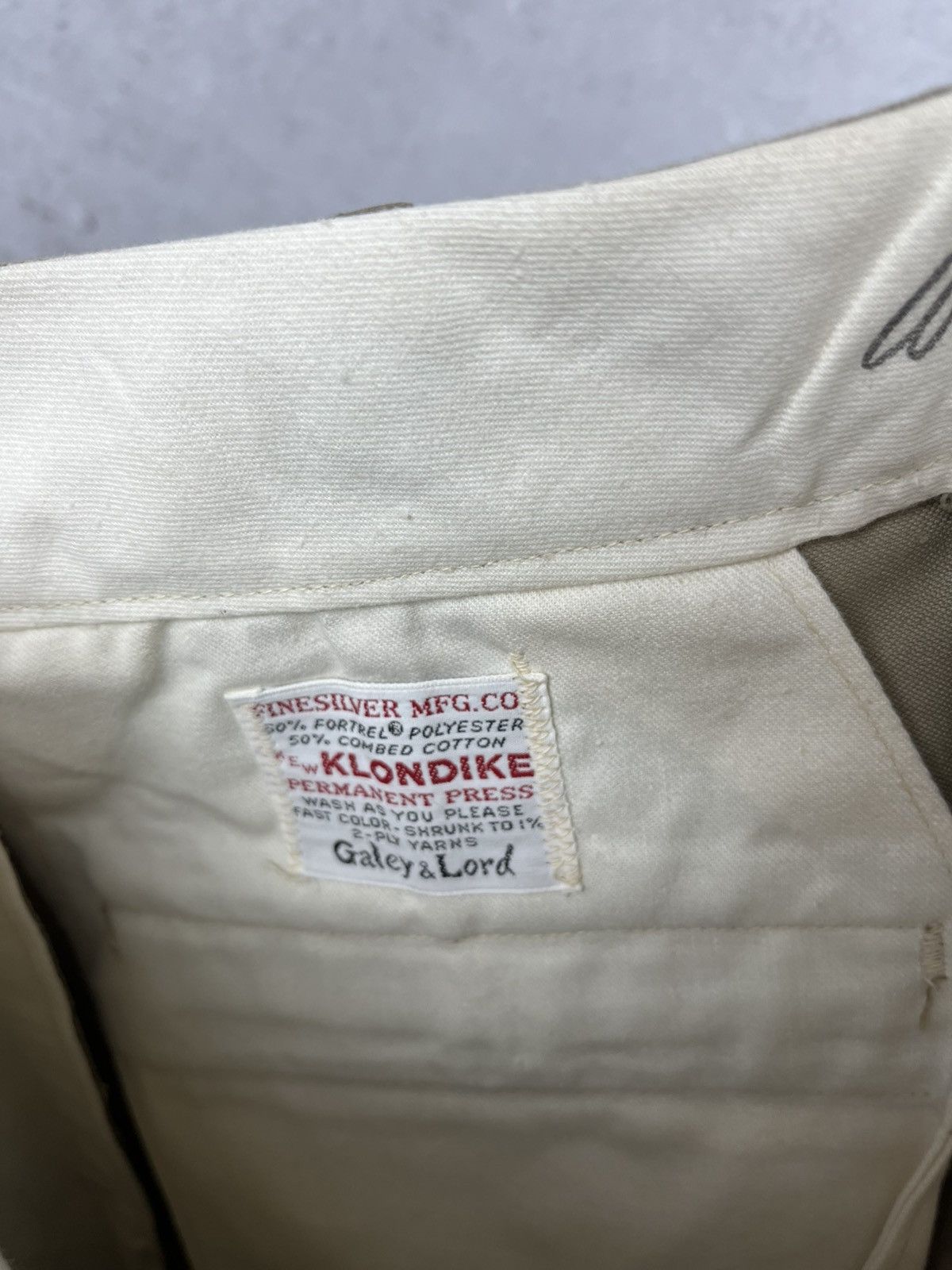 Vintage Finesilver MFG - vintage khakis 60s/70s USA Size US 30 / EU 46 - 6 Thumbnail