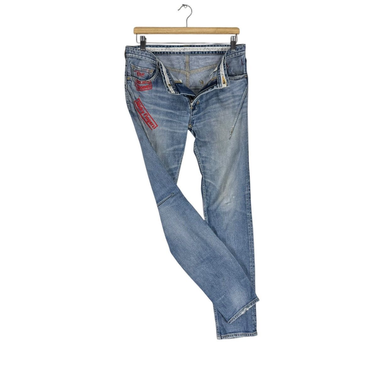 Number (N)ine 🌟NUMBER NINE X ROLLING STONES 501 DENIM JEANS PANTS Size US 30 / EU 46 - 4 Thumbnail
