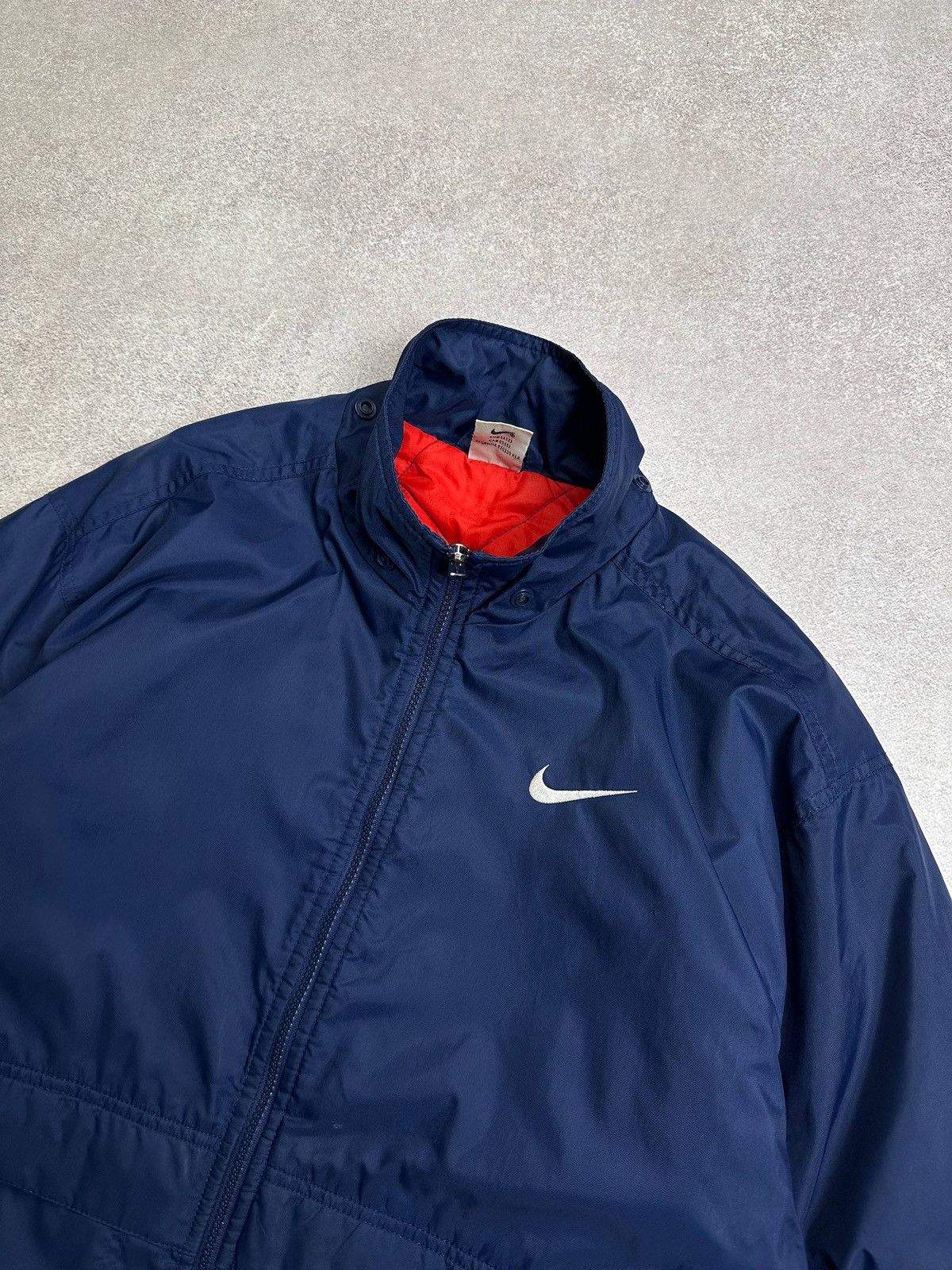 Nike × Supreme Vintage Nike Big Swoosh Supreme Vibes Down Puffer Jacket S Size US S / EU 44-46 / 1 - 5 Thumbnail