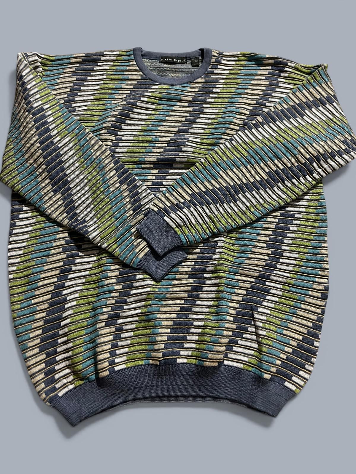 Tundra 3X Vintage Nineties 3D Coogi Tundra Knit Sweaters XL NWT Size US XL / EU 56 / 4 - 8 Thumbnail