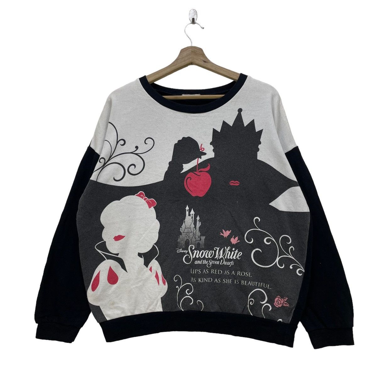 Cartoon Network × Disney Vintage Disney Snow White Sweatshirt Pull Over Size M / US 6-8 / IT 42-44 - 1 Thumbnail