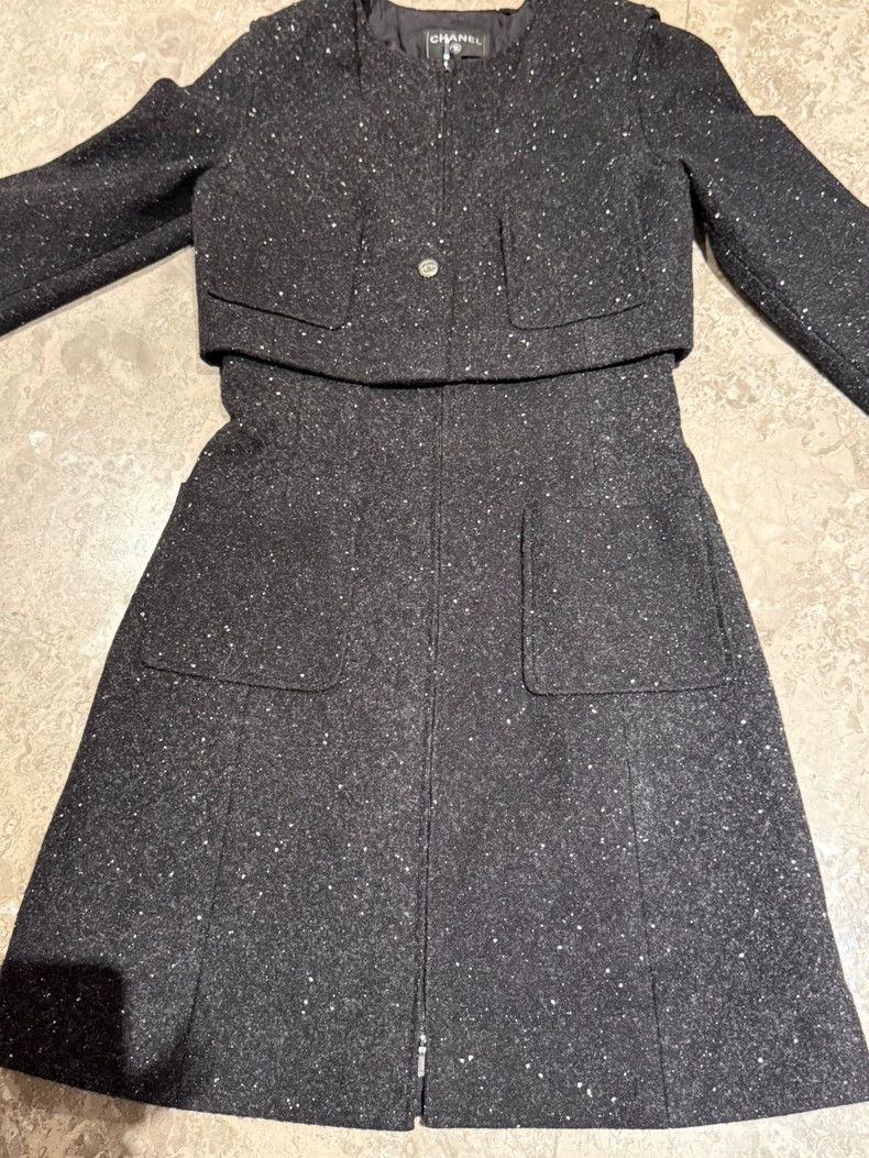 Chanel Chanel Long Wool Coat Size 34-dmc Size US XS / EU 42 / 0 - 1 Thumbnail